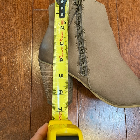 Tan Ankle Booties - Picture 9 of 9